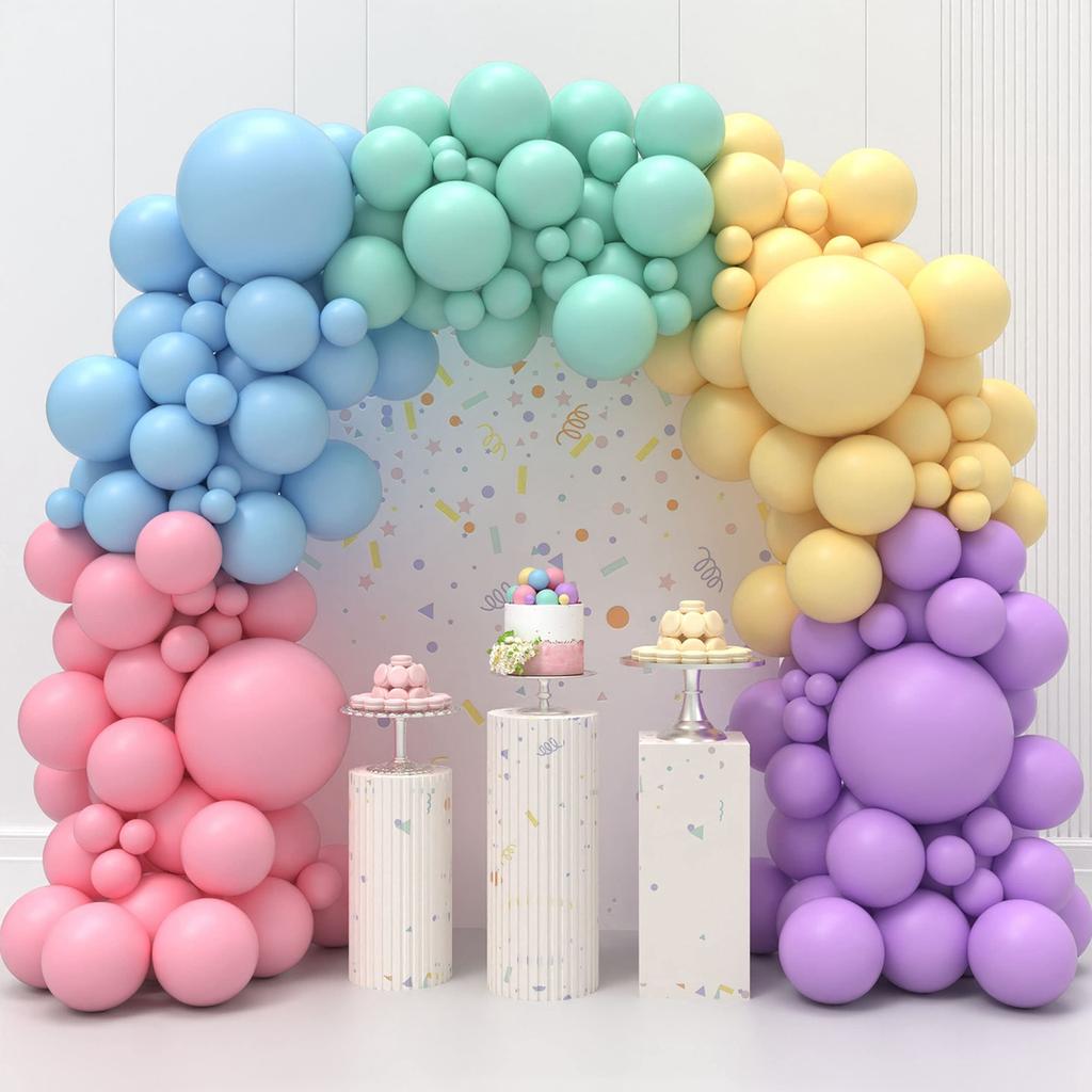 Balloon Garland Arch Kit Happy Birthday Party Decoration Kids Girl Wedding Birthday Balloon Latex Baloon Baby Shower Balloon