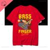 Хлопковая футболка с принтом рок-группы BASS, короткий рукав, графические футболки, готическая одежда, для любителя музыки, басовый классический, новинка, топ