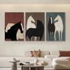 Abstract Horse Canvas Painting Wall Art Animal Posters Prints For Living Room Decor Wall Pictures Cuadros