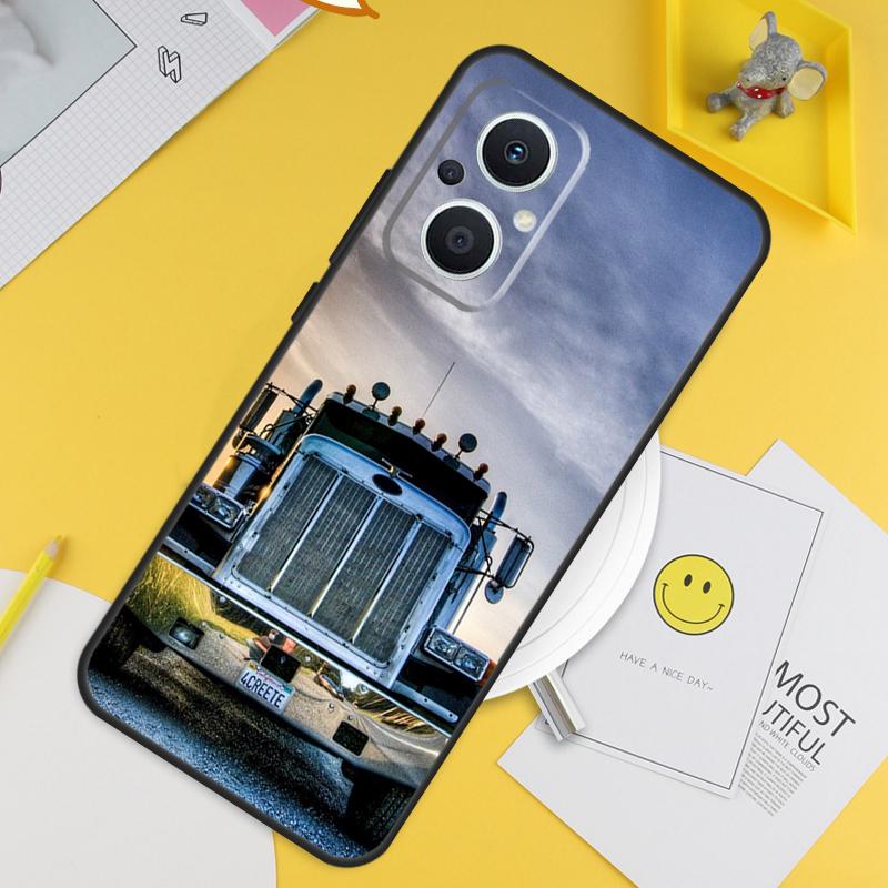 Крутой Чехол для Грузовика Автомобиля для OPPO Reno 13F 11F 12F 14F 10 11 12 13 14 Pro 8T 7 8 Lite OPPO Find X8 X6 X5 X9 Pro