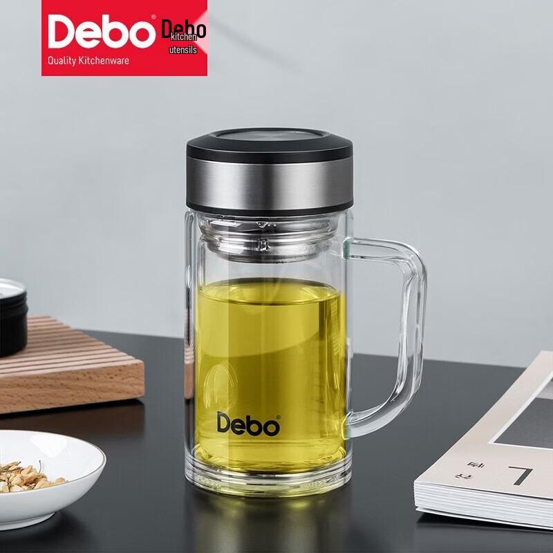 Debo Pascal Double-Walled Glass Mug