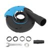 Angle Grinder Grinding Dust Shroud Blue Black 5inch Multifunctional Angle Grinder Dust Collector