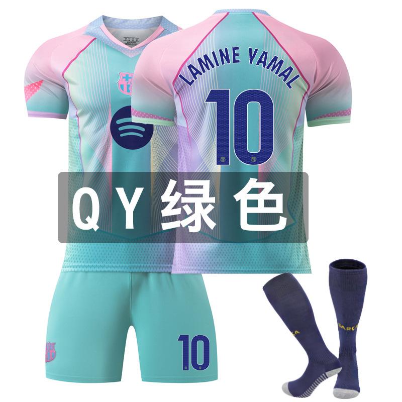 - Новый набор спортивной одежды для футбола Ronaldo 1 Messi, футболка Haaland Mbappe