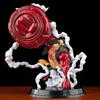 Продажа 22см One Piece Четырехуровневый Луффи Король Обезьян Пистолет Большой Кулак Модель Луффи Игрушка Подарок Коллекционные предметы