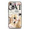 Абстрактный Креативный Кошачий Линейный Рисунок Чехол для Телефона для iPhone 17 16 15 14 13 12 11 Pro Max 17Air Plus Ударопрочный Мягкий ТПУ Корпус
