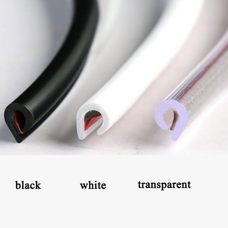 5 м авто универсальная кромка двери автомобиля резиновая защита от царапин формовочная полоса защитные полосы уплотнительные анти-натирание DIY автомобильный Стайлинг