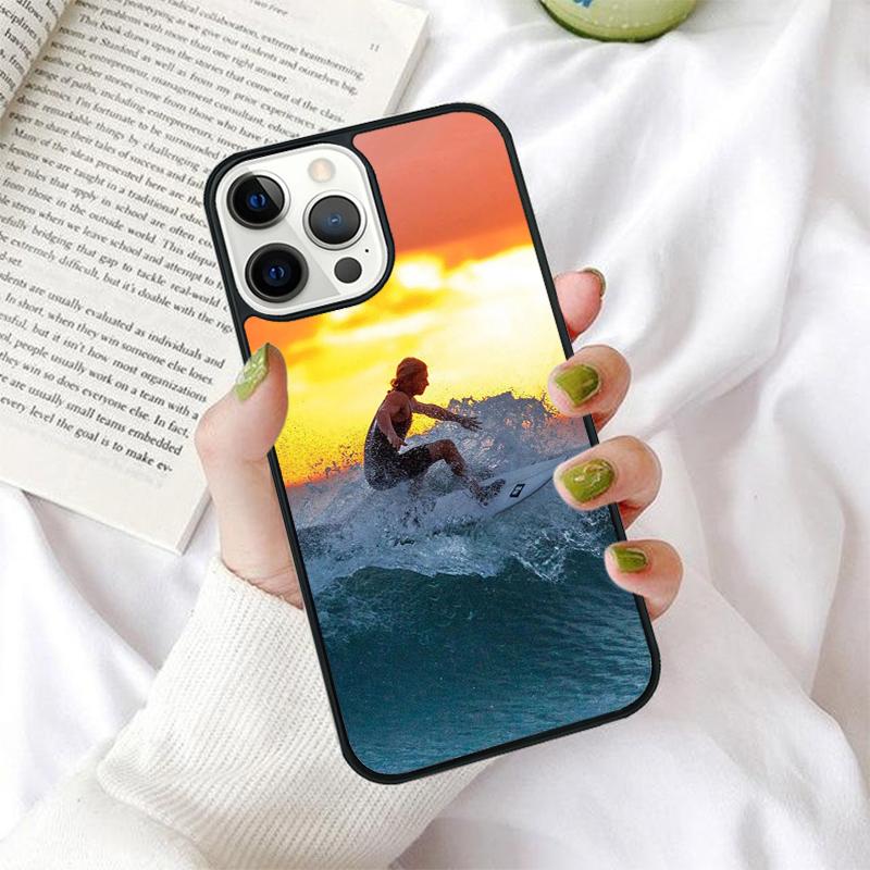 Чехол для телефона Extreme Sports Surfing для iPhone 17 Air 16 Coque 15 14 12 13 PLUS 11 PRO MAX Задняя крышка Fundas Shell