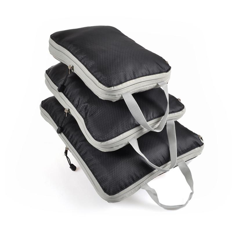 Travel Packing With Handles Compression Mesh Organiser For Clothes Holiday Utensils