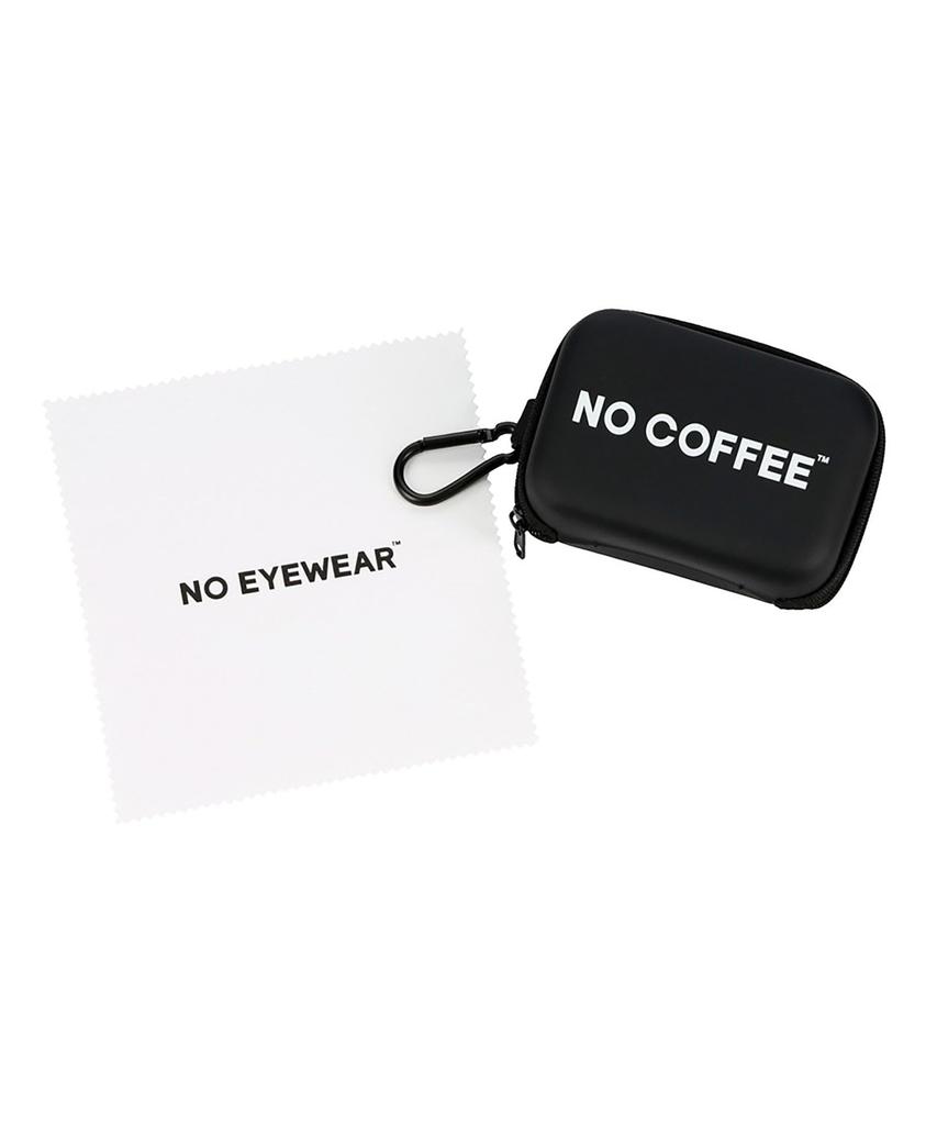 Солнцезащитные очки NO COFFEE специальные Цветные Толстые УФ Для Для Унисекс [Zoff] В стиле Веллингтон (Черный, ZN261G02_14E1) складываемый, (с корпусом), линзы, оправа,
