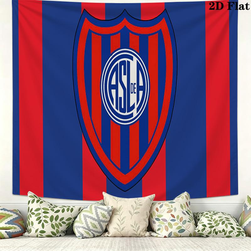 San Lorenzo Art Wall Tapestry Aesthetic Wall Hanging Printed Fabric Blanket Decorative Tapestries for Bedroom Living Room Home Decor