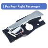 1/ 2/ 4 pcs Chrome ide Car Door Handle Front or Rear Left or Right For Hyundai Accent 1.6L 2012 2013 2014 2015 2016 2017