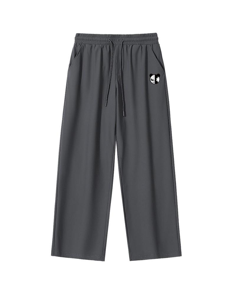 Hello Hipanda, Panda Cool Sunscreen Quick drying Loose Straight leg Trendy Casual Pants