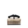 Мужские белые деревянные клоги с двумя зубьями - Летние шлепанцы в японском стиле для Comic Con, COS, Серия однотонных цветов - Бесплатная доставка