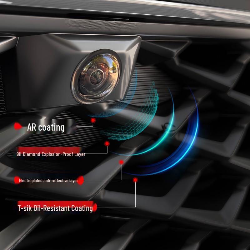 Бленда для объектива передней камеры для AITO M5/M7/M8/M9 - Защитный автомобильный аксессуар