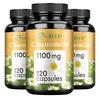 GREVIP - 1100 mg Chamomile High Concentration Extract Capsules - Sleep and Digestive Health