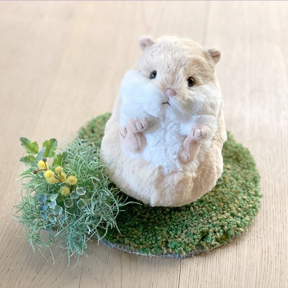 Sun Lemon Коромофуру Хомяк Бежевый 12 x 15 x 14 см Мягкая игрушка P-8272