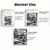 John Wick 2D Flat Pattern Flannel Blanket High quality All Seasons Warmth and Comfort Perfect for Christmas Gifts.SMT0917572