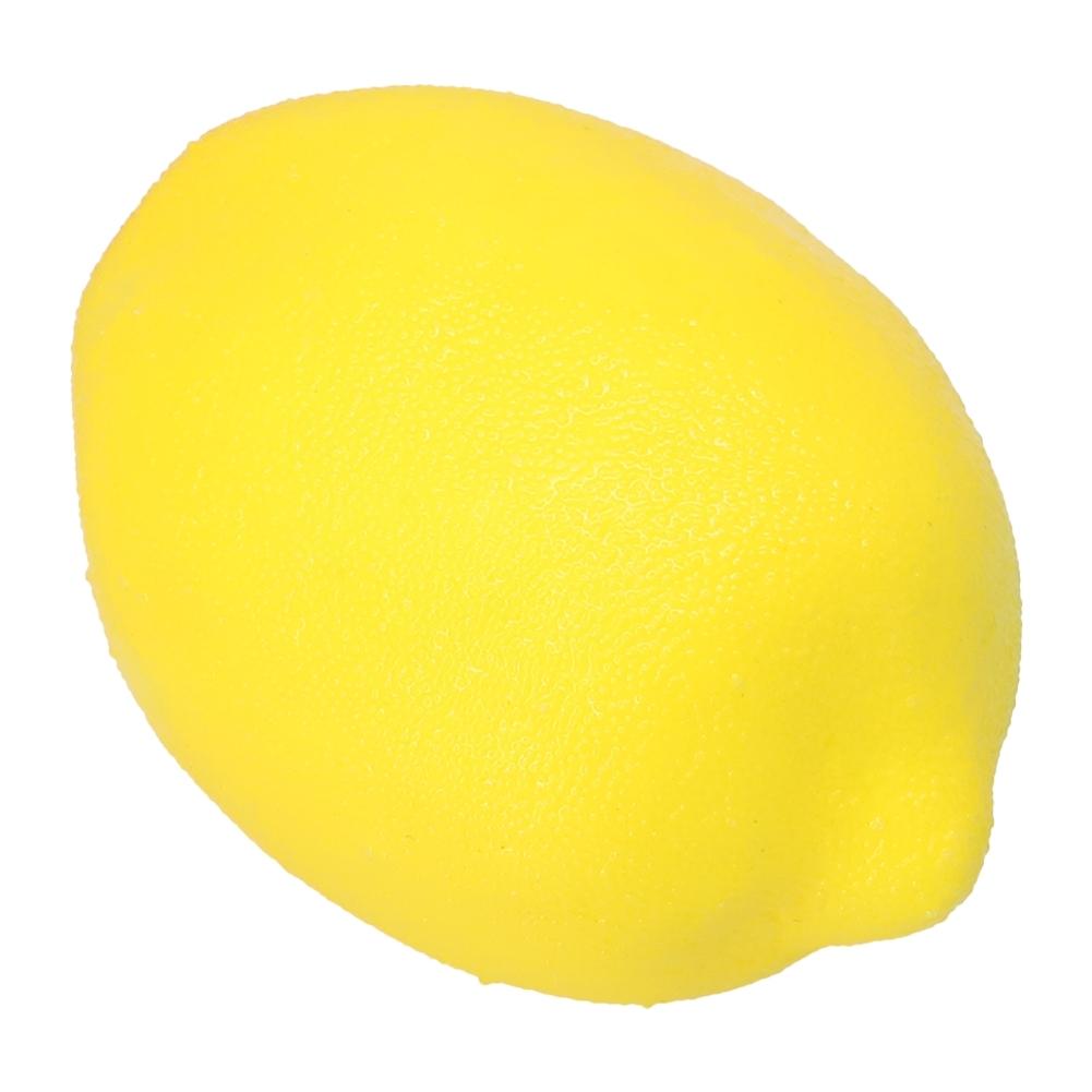 6Pcs Artificial Lemons Plastic Fake Fruit For Home Decoration Photography Props
