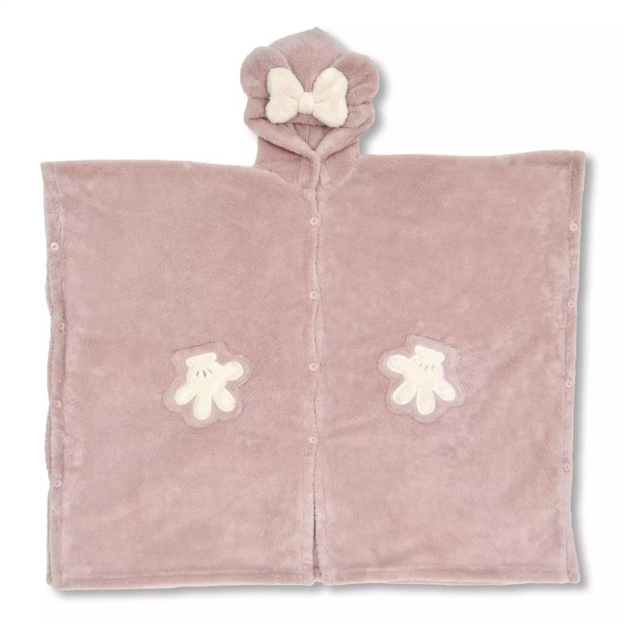 Disney Minnie Wearable Blanket Boa Fleece Blanket Japan NEW Disney Store