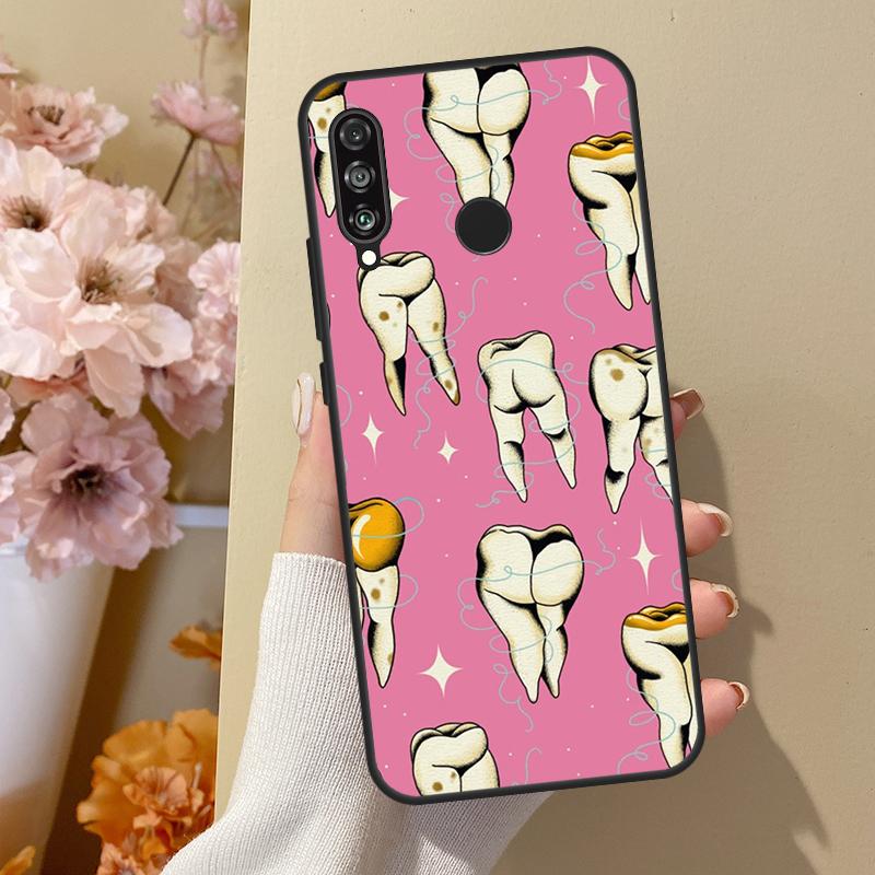 Сексуальные грибы морковь фрукты чехол для Huawei P30 Lite P40 P20 P50 Pro Nova 5T P Smart 2019 чехол для Honor 50 10i 8X