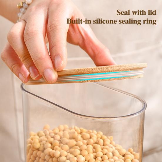 Airtight Food Storage Container Sealed Jar with Lid Large Capacity BPA Free