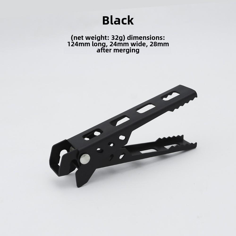 Outdoor Anti-Scalding Food Clip for Camping, BBQ, and Microwave