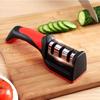 Multifunctional Handheld Three-Stage Kitchen Knife Sharpener for Household Use