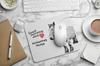 Ardennes Horse – Mouse pad with print, personalized pad with a horse | Art-Dog