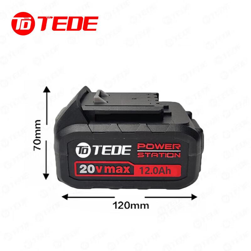 Литиевая батарея TEDE YD-5512 12,0 Ач, штепсель CN (адаптер в комплекте)