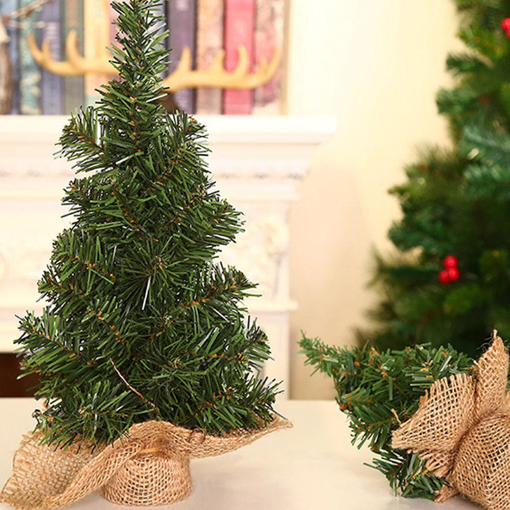 New Year Gift Wedding Decorations Table Ornament Mini Xmas Tree Artificial Plants Christmas Decor