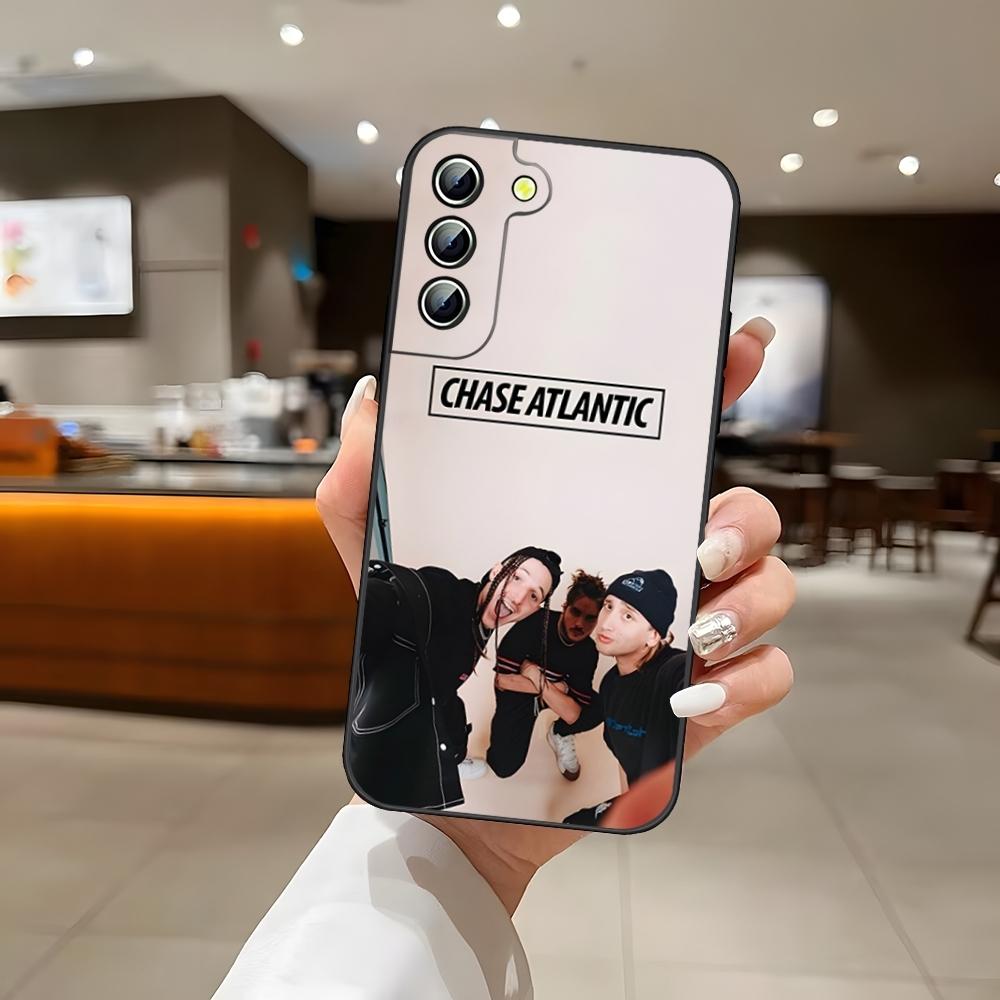 Чехол для телефона Chase Atlantic Music Group для S25 Samsung S26 S24 Ultra S22 S23 S20 Fe S21 Plus A54 A34 A16 A53 Задняя крышка