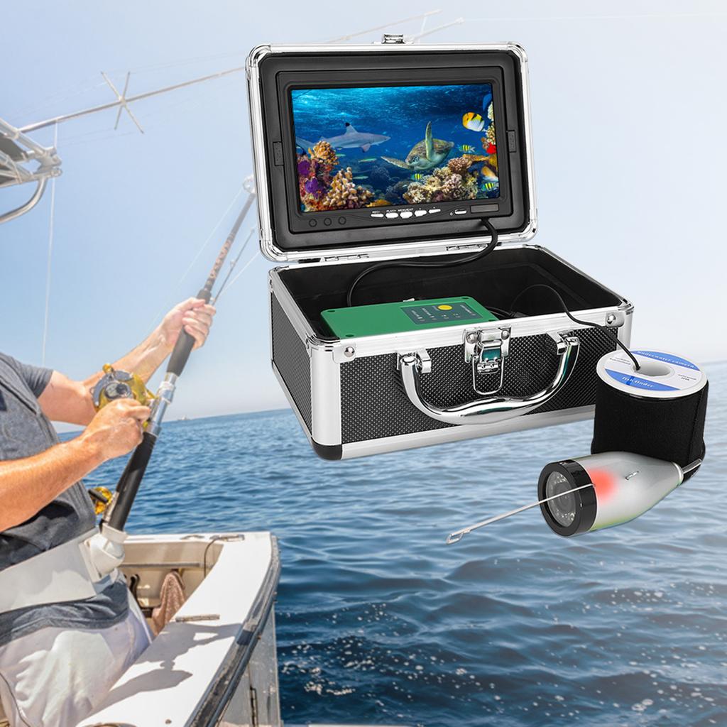 7in 1080P IPS Wifi Camera Underwater Video Recording DVR with 15m/49.2ft Cable