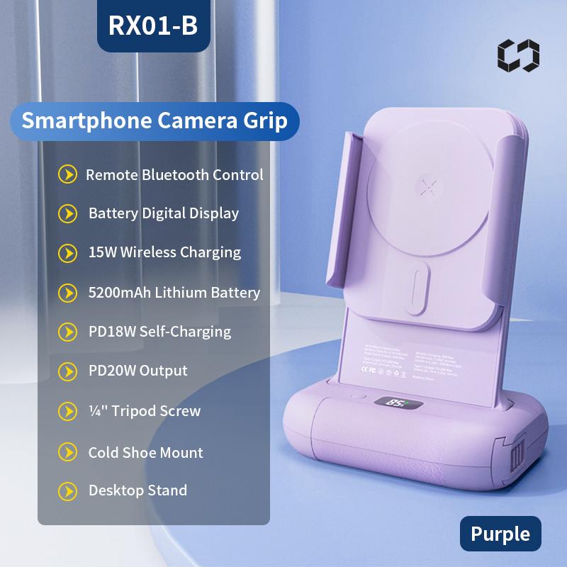 Модернизированная ручка-кнопка для спуска затвора камеры смартфона Bluetooth Ручка для селфи Стабилизатор фотокамеры с заполняющим светом Беспроводная зарядка