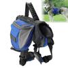Сумки-седла для собак Hound Dog Camping Hiking со светоотражающими полосками для рюкзака Small Medium Large