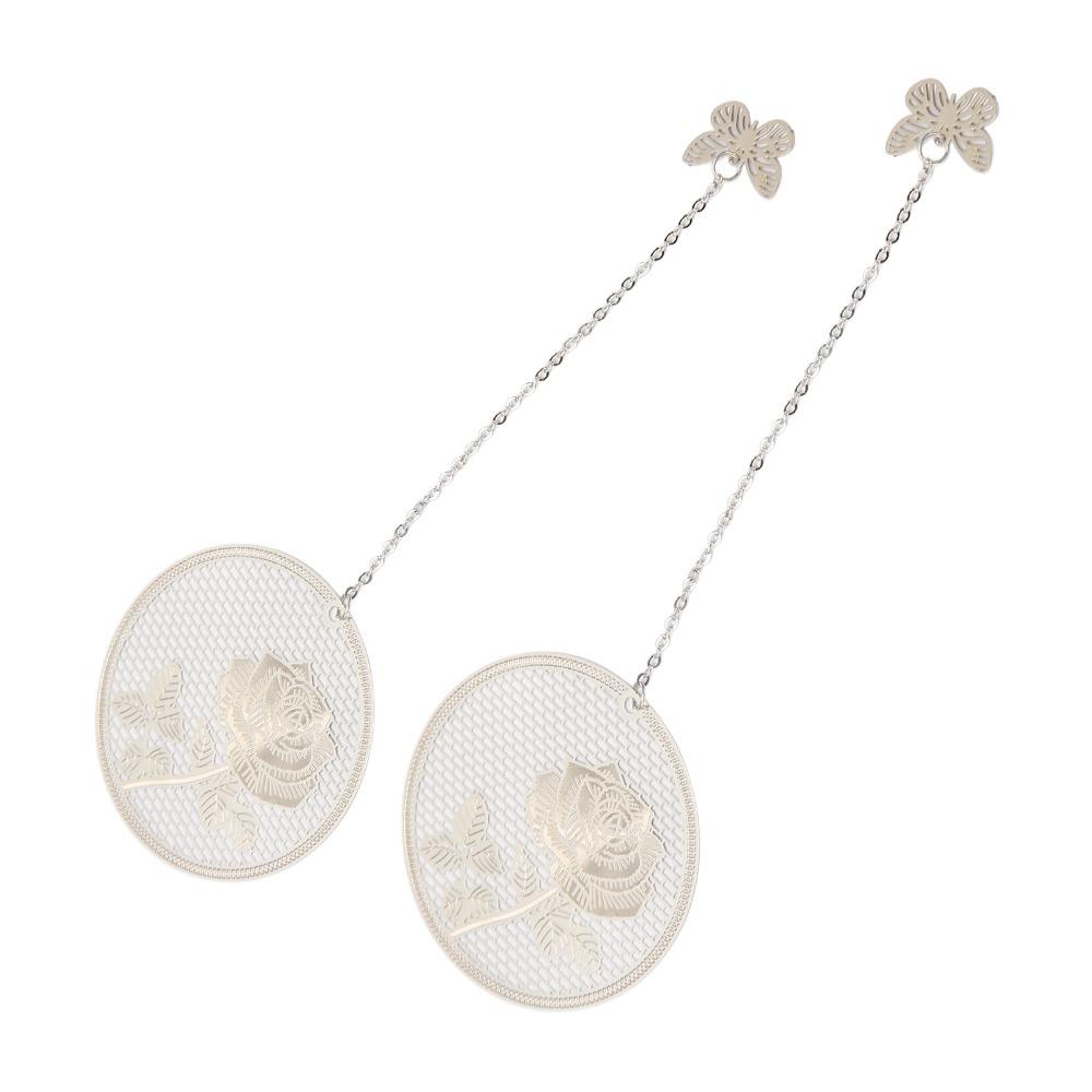 2Pcs Hollow Design Metal Bookmark Leaf Vein Design Hollow Bookmark Leaf Vein Bookmark For Readers