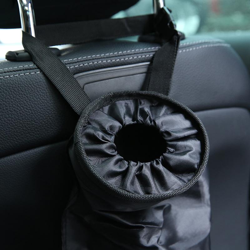 Portable Car Seat Back Garbage Bag Car Auto Trash Can Leak-proof Dust Holder Case Box Car Styling Oxford