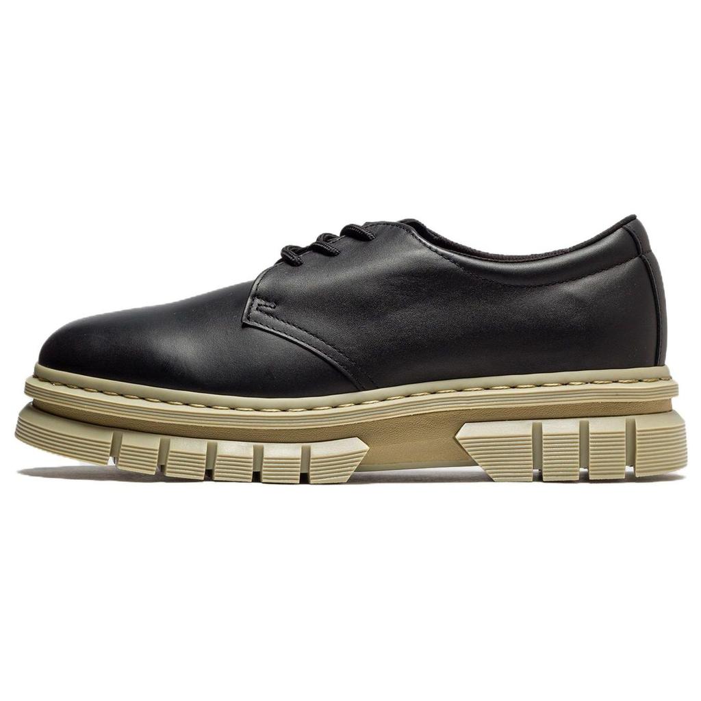 Dr. Martens Leather Lace-Up Low-Top Casual Shoes Men Shoes Black 30772001