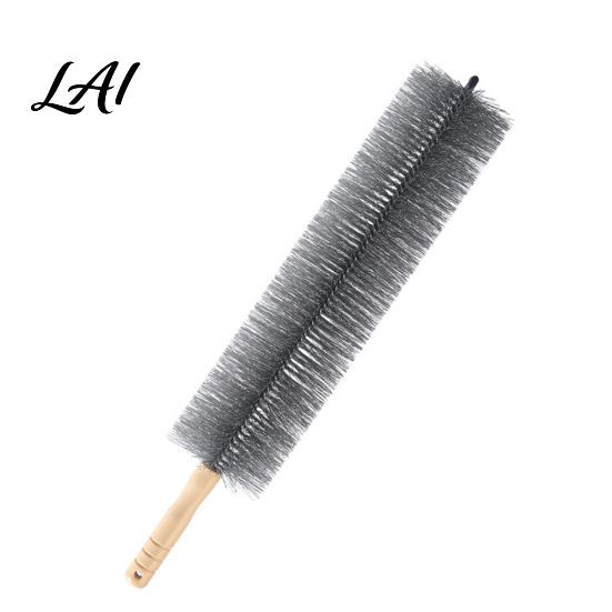 Multi-use Dust Collector Fan Cleaning Brush Reusable Collector Non-Detachable Bendable Design Removal Tool Multifunctional Brush for Blinds Cobwebs