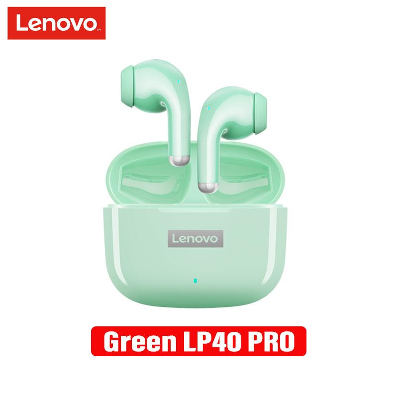 Lenovo LP40 Pro TWS Наушники Беспроводные Bluetooth 5.1 Спортивные наушники с шумоподавлением Сенсорное управление 250 мАч
