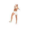 Puma X Ciele Collaboration Series Back Letter Pattern Logo Small Pocket Sports Shorts Women shorts White 523430-66