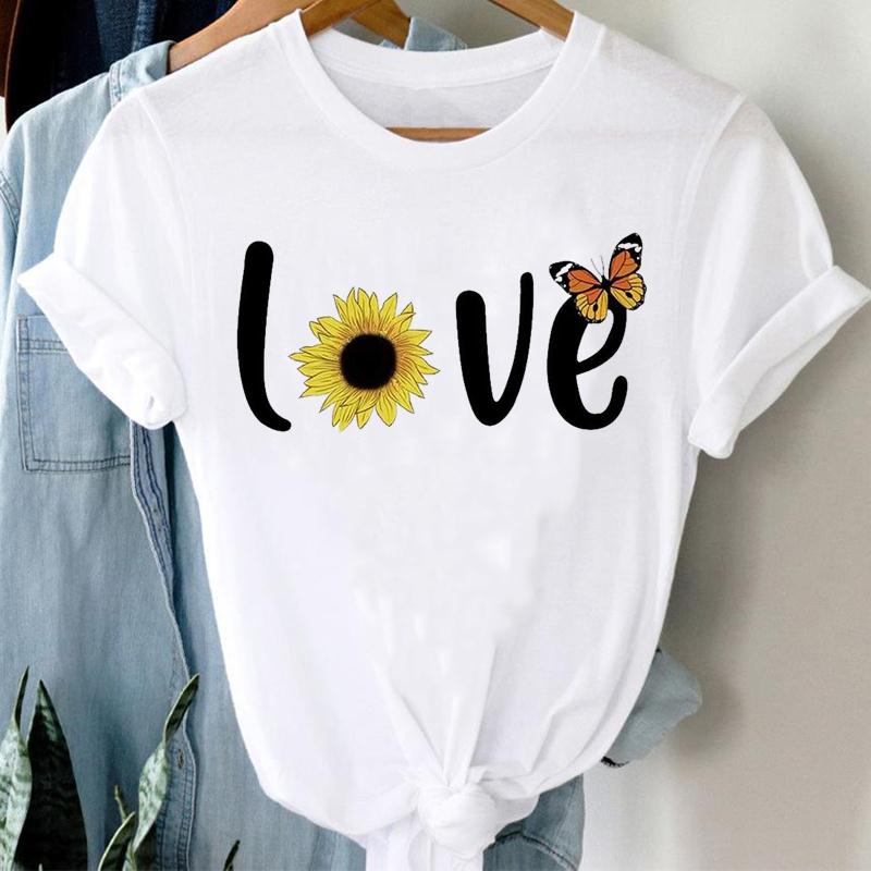 Pineapple Lovely Trend Cute 90s Unisex Short Sleeve Summer Fashion Print Tee Top Tshirt Lady FeUnisex Clothing Casual Graphic T-shirt