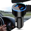 LTP Car Phone Charger Fast Charging Plug Play LED Digital Display Dual USB Smart Phone Charging Adapter for MP3