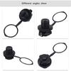 2pcs New black Plug    Cap  Accessories for Kayak Inflatable  Dinghy Speeds