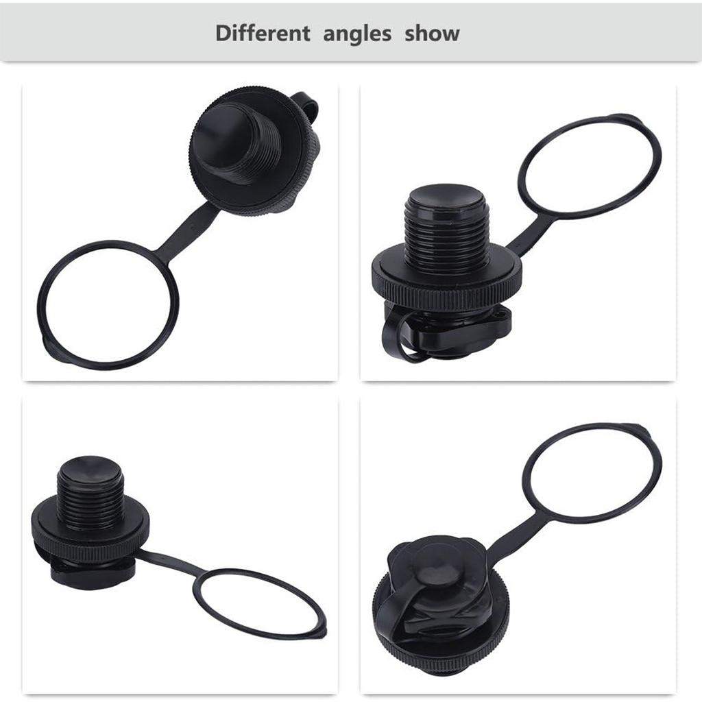 2pcs New black Plug    Cap  Accessories for Kayak Inflatable  Dinghy Speeds