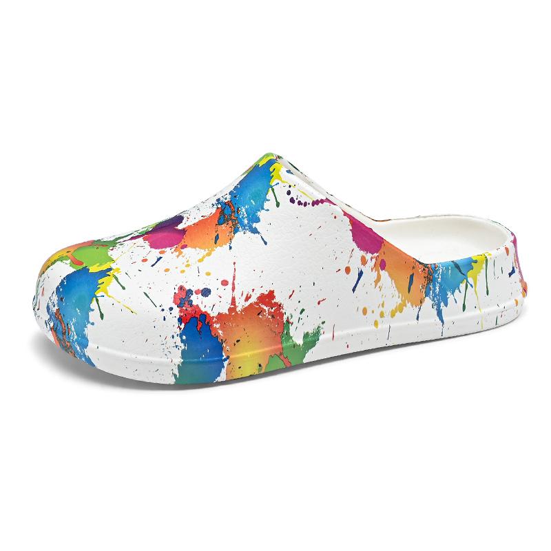 Brand Eva Slippers Rubber Half Shoes For Men Women Waterproof Garden Clogs Closed Toe Chef Shoes Restaurant Kitchen Working