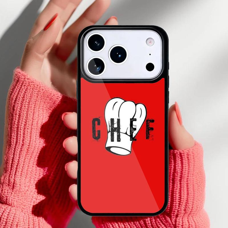 Чехол для телефона в стиле ножа шеф-повара 'Люблю выпекать' для iPhone 17 16 15 14 13 Pro Max Задняя крышка для 12 11 Pro Coque