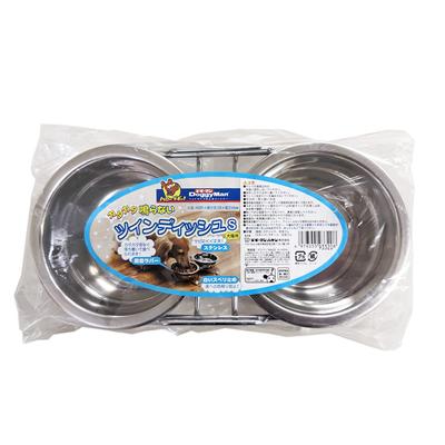 Двойная тарелка Doggyman S-size, не гремит