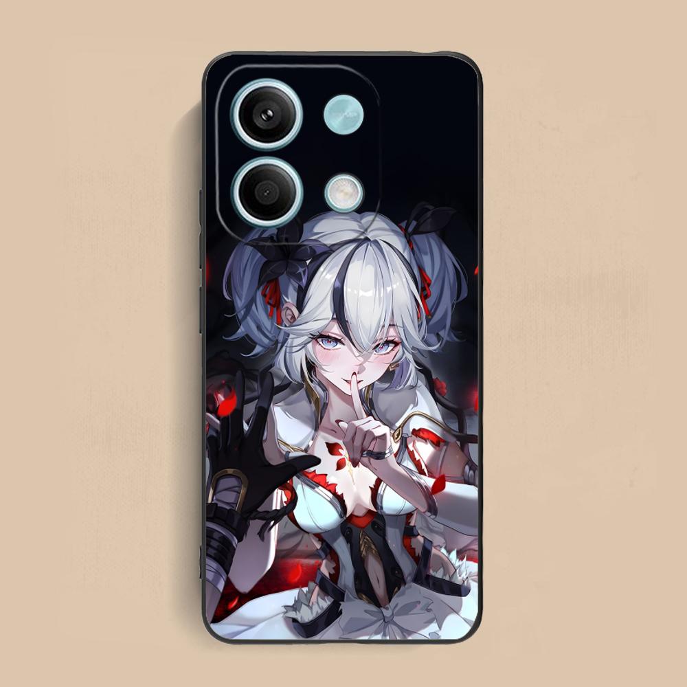 Чехол для телефона Wuthering Waves Camellya для Xiaomi Redmi 15 14 13 12 A5 3 2 1 C Plus 4G 5G Цветная печать Роскошный смартфон