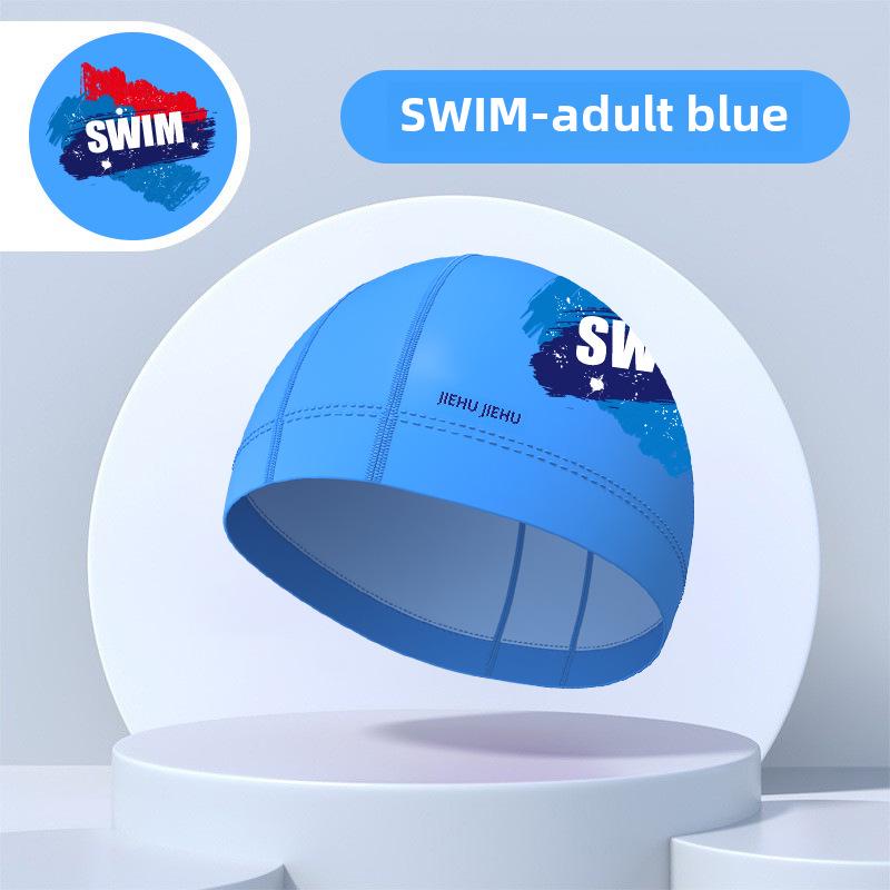 Водонепроницаемая дышащая шапочка для плавания с полиуретановым покрытием для взрослых мужчин и женщин
