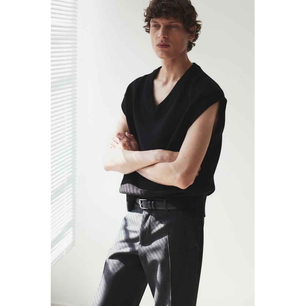 Брюки HM Regular Fit Black